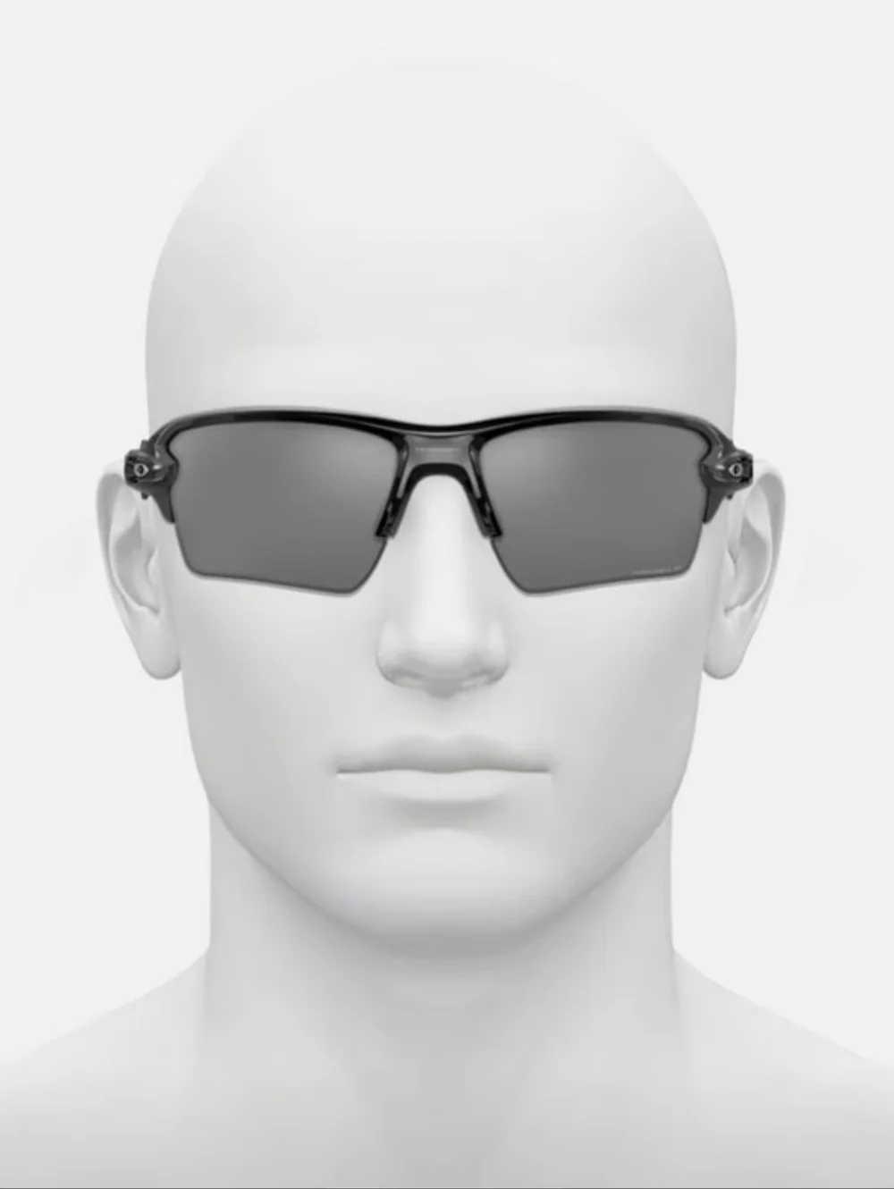 OAKLEY Flak 2.0 Prizm Deep Water Polarized Lenses White/Grey Frame
